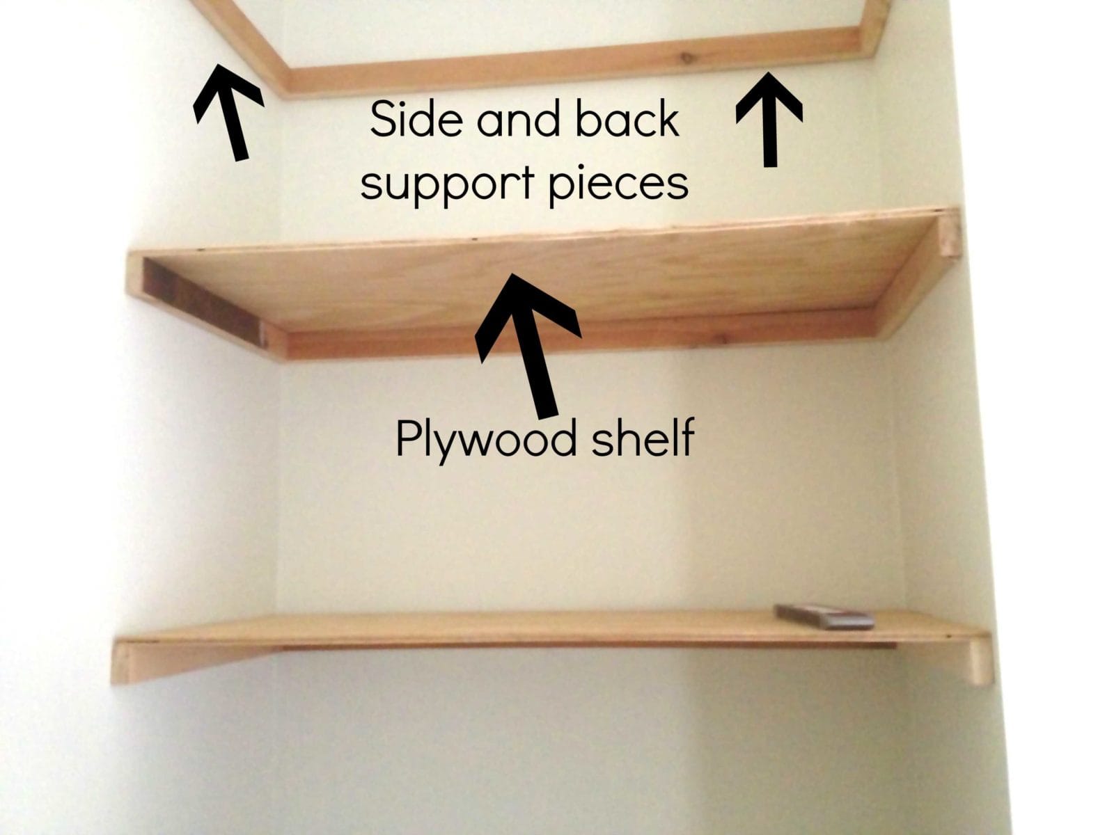Steps to build DIY Floating Shelves: