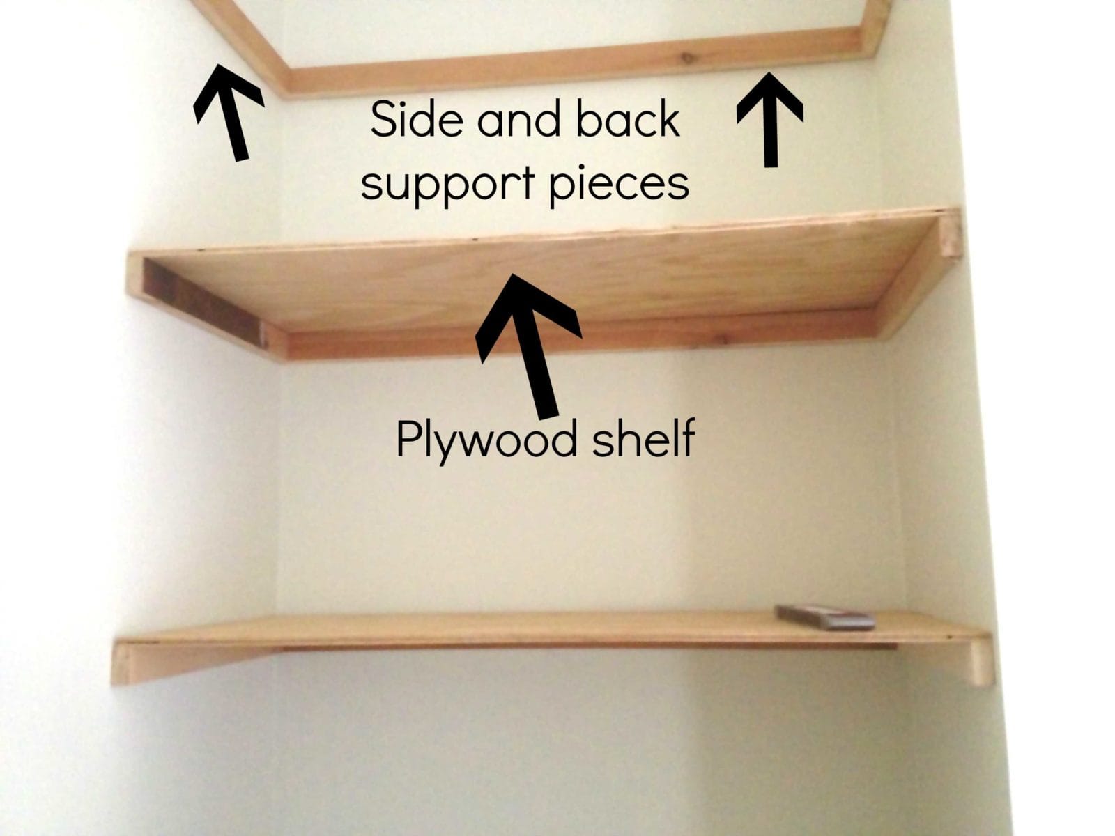 DIY Floating Shelves Tutorial by Designer Trapped in a Lawyer's Body 