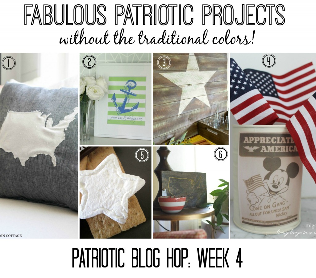 Patriotic Projects without the traditional colors!