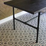 LOVE IT! DIY Pipe Table--full tutorial by Designer Trapped in a Lawyer's Body. #pipetable