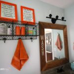 MUST PIN! Powder room reveal full of amazing powder room ideas by Designer Trapped in a Lawyer's Body! #powderroom