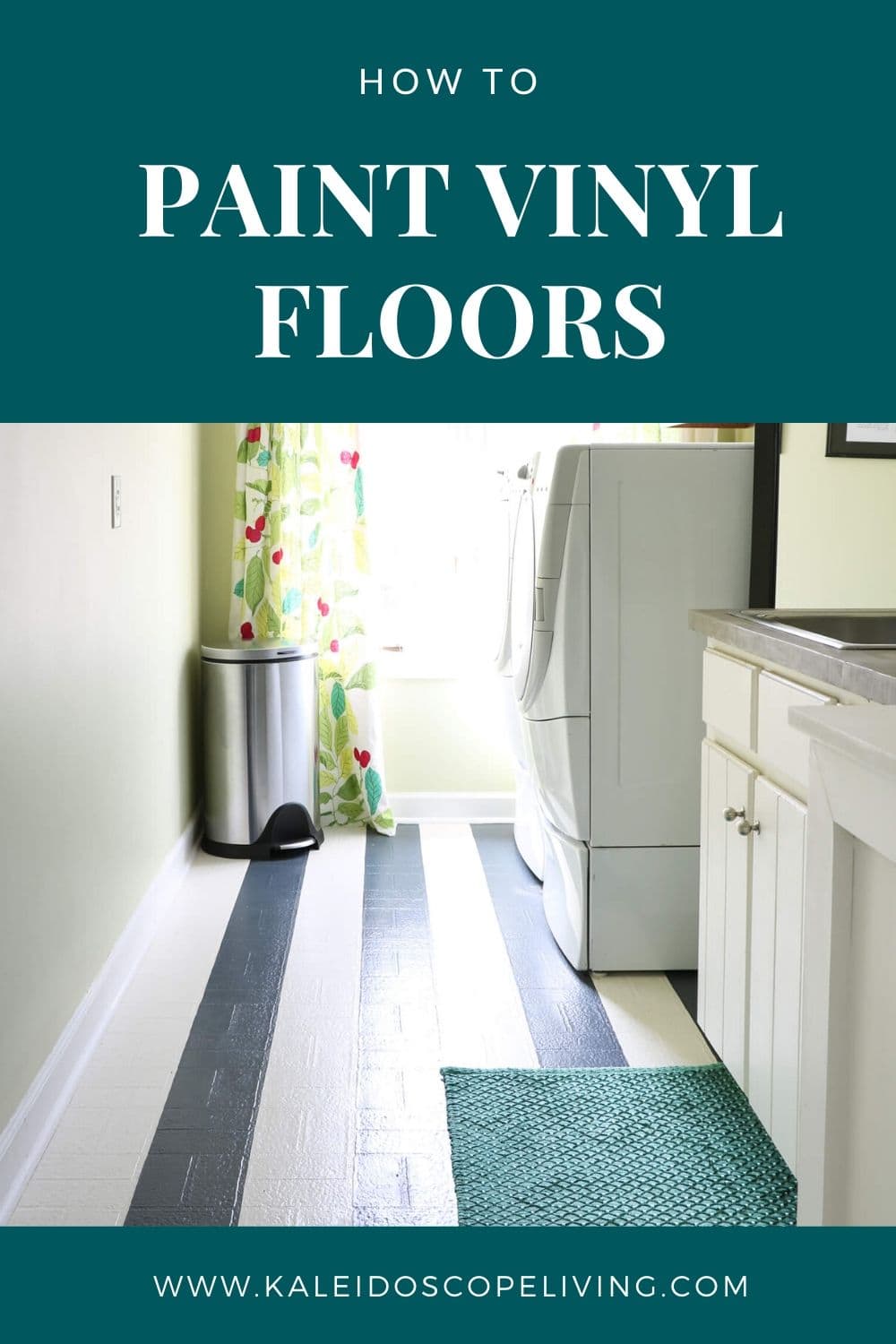 How To Paint Vinyl Floors Long Lasting Results Designer Trapped