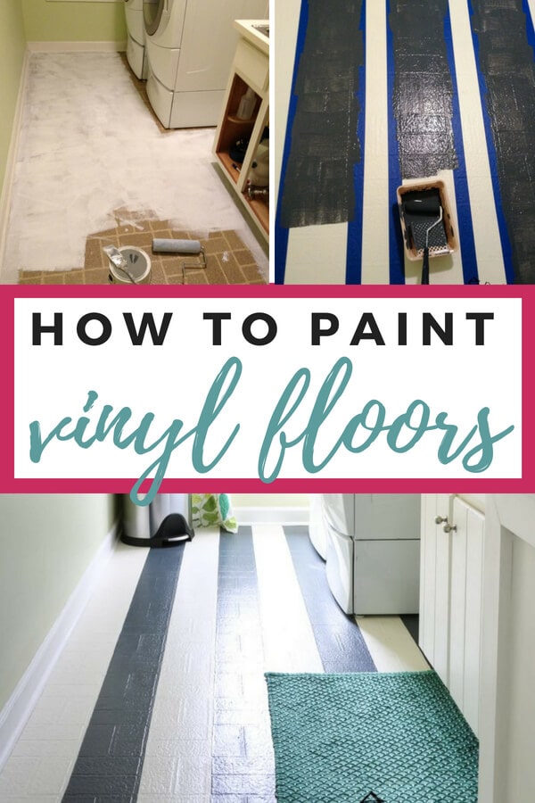 How to Paint Vinyl Floors LongLasting Results Designer Trapped