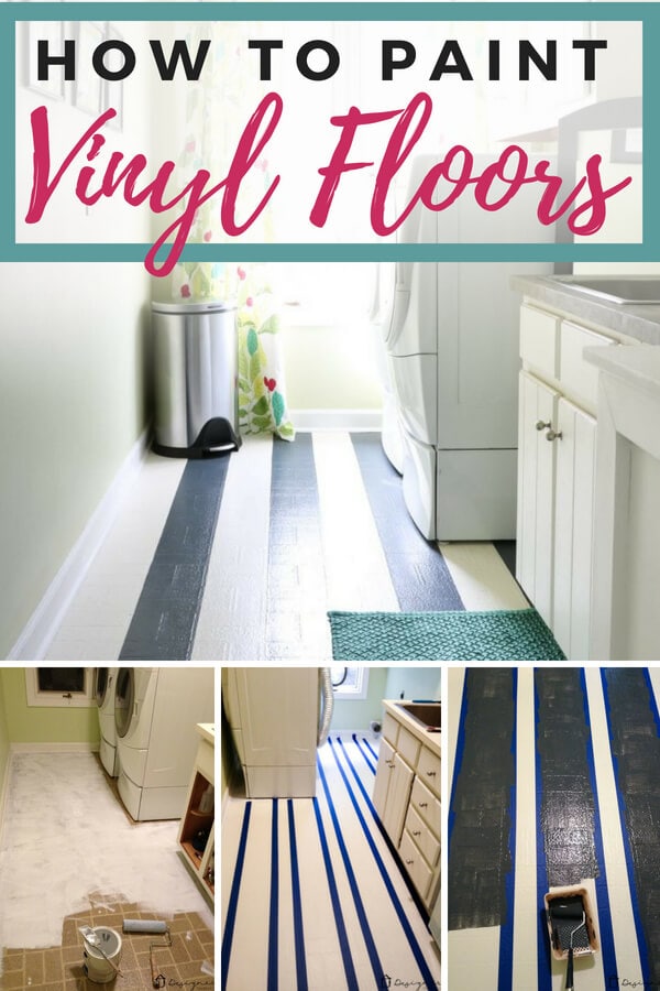 How to Paint Vinyl Floors LongLasting Results Designer Trapped