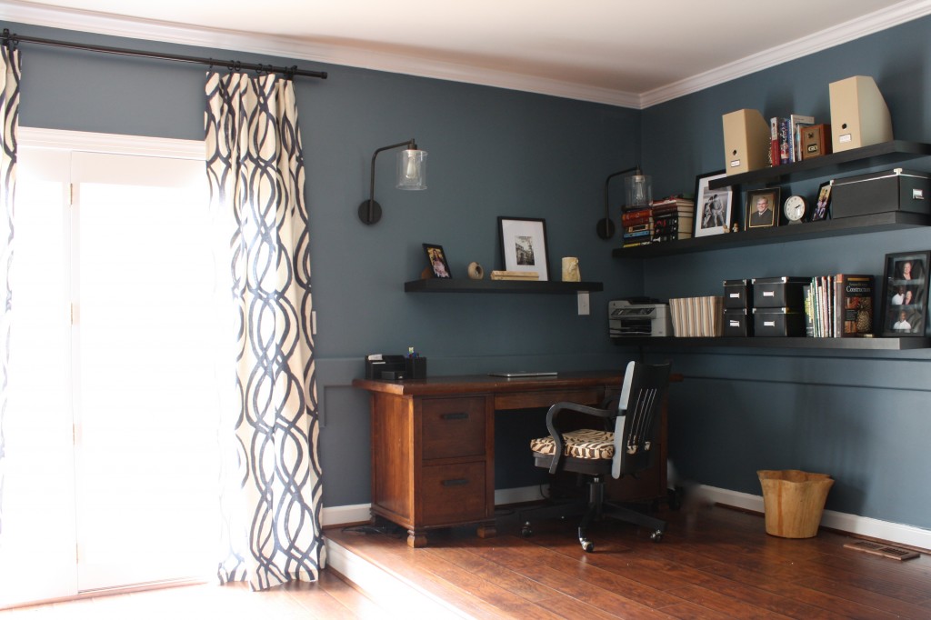Contemporary Family Room transformation by Designer Trapped in a Lawyer's Body {designertrapped.com}