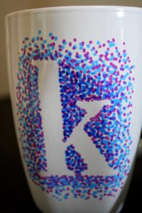 Dotted Sharpie Mugs