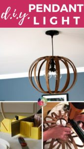 Amazing DIY light and detailed tutorial. #diy #diylight