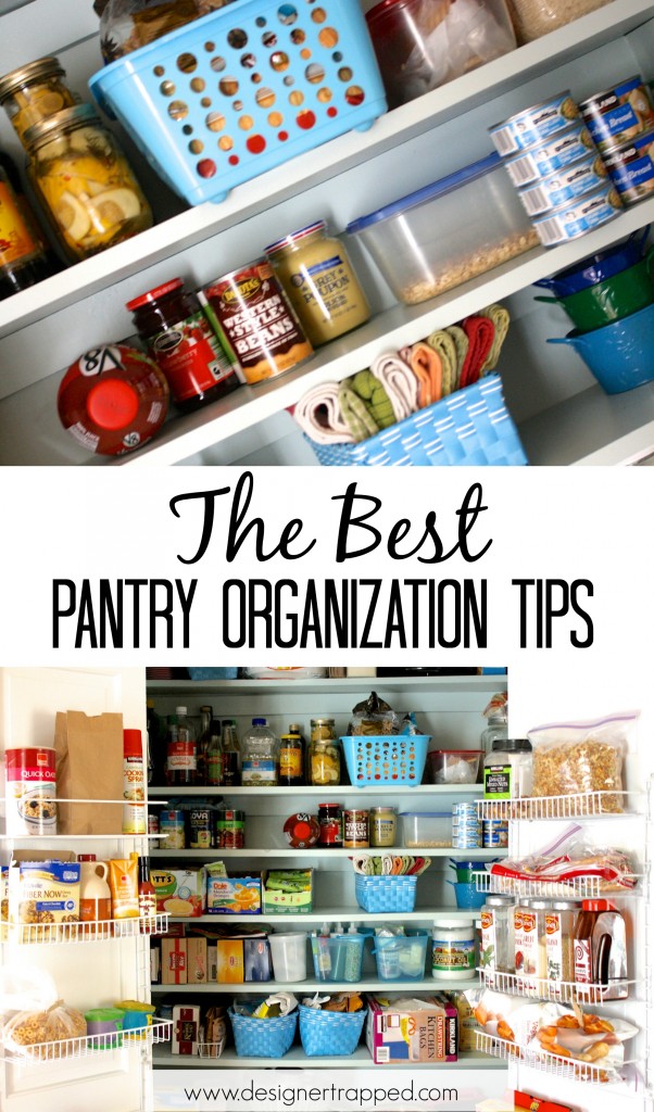 Top 5 Pantry Organization Tips + Pantry Makeover! | Designer Trapped