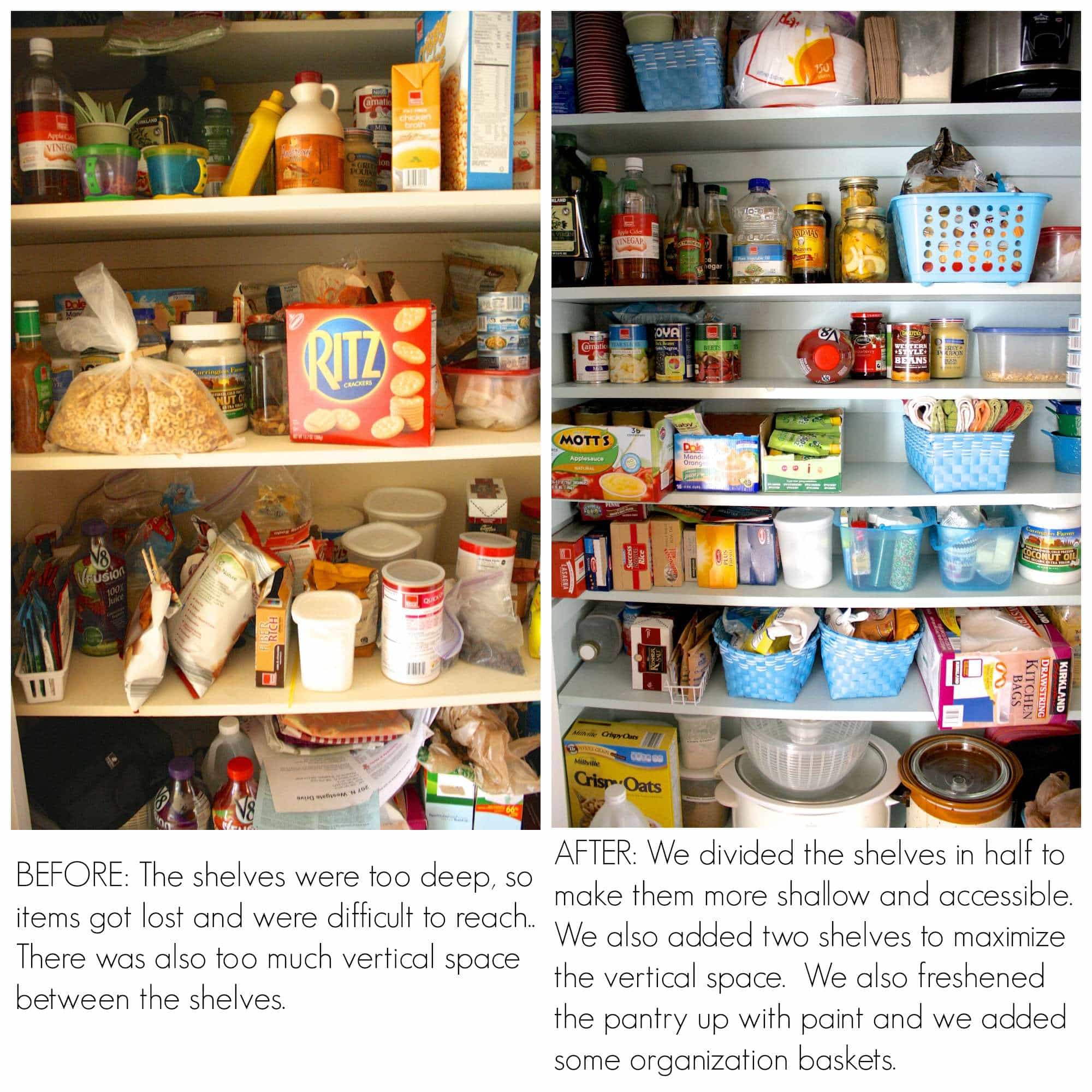 Top 5 Pantry Organization Tips, 12 Inch Deep Pantry Shelves