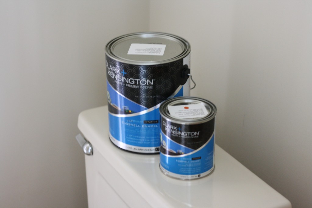 Powder Room Makeover- Choosing paint at The Paint Studio at Ace Hardware! #sp #ad