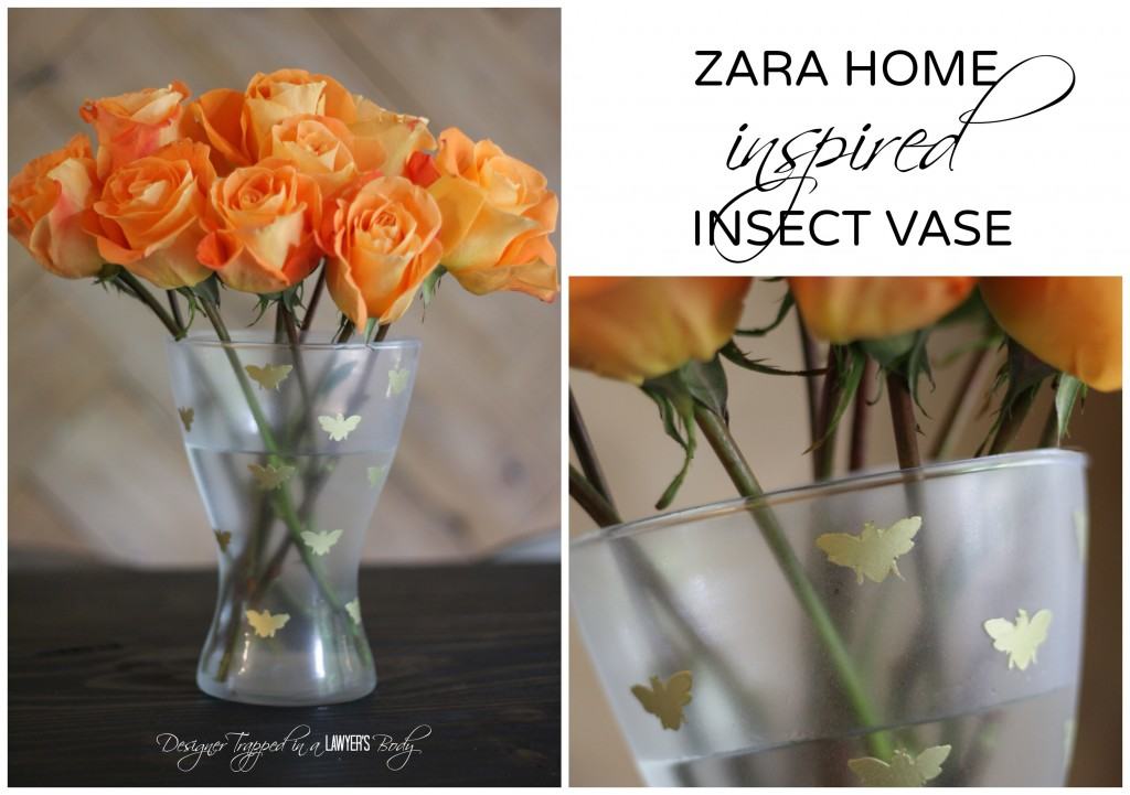 Pin now, read later! Knock off Zara Home Insect Vase by Designer Trapped in a Lawyer's Body. #zarahomeknockoff