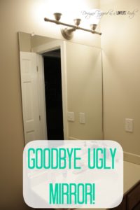 THIS IS AWESOME! Reclaimed wood mirror with concrete inlay! Full tutorial by Designer Trapped in a Lawyer's Body.