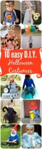 DIY Halloween costumes for toddlers