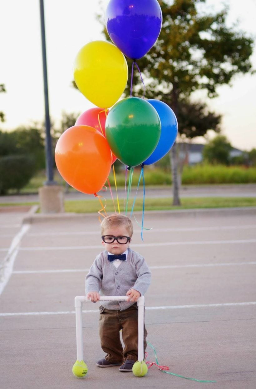 DIY toddler UP costume