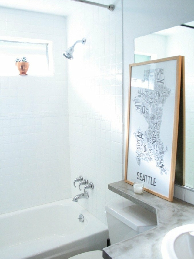How to Paint Shower Tiles White