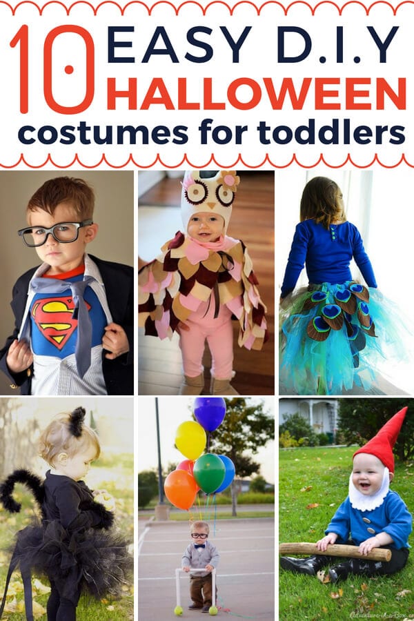 DIY Halloween costumes for toddlers