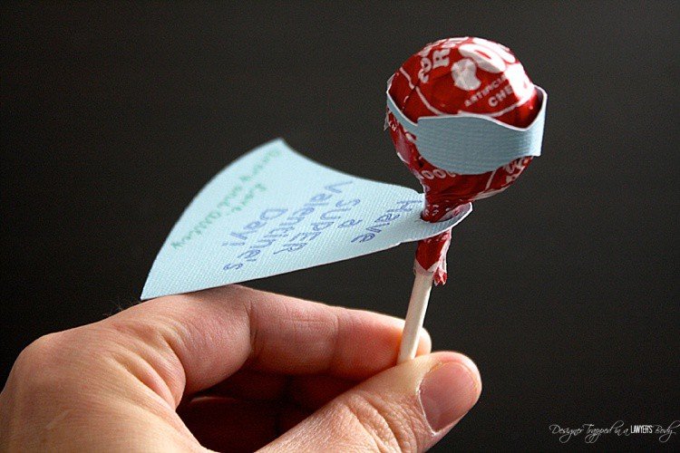 DIY Superhero Lollipop Valentines