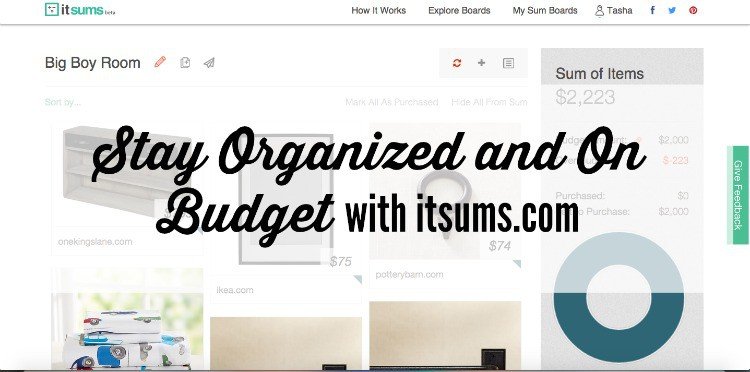 WHERE HAS THIS BEEN ALL MY LIFE?! Stay organized and on-budget for your next shopping trip, DIY project or room makeover with itsums.com! Full review by Designer Trapped in a Lawyer's Body.