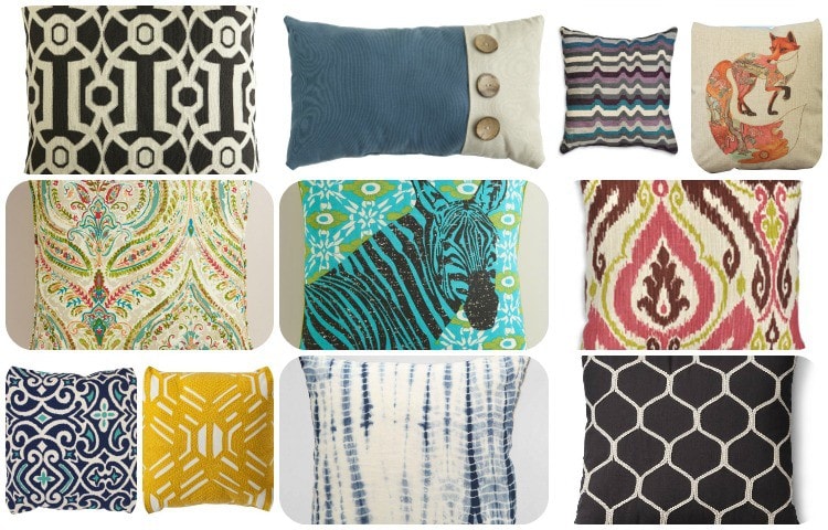 Best Sources for Affordable Throw Pillows