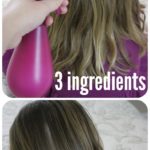 easy DIY hair detangler