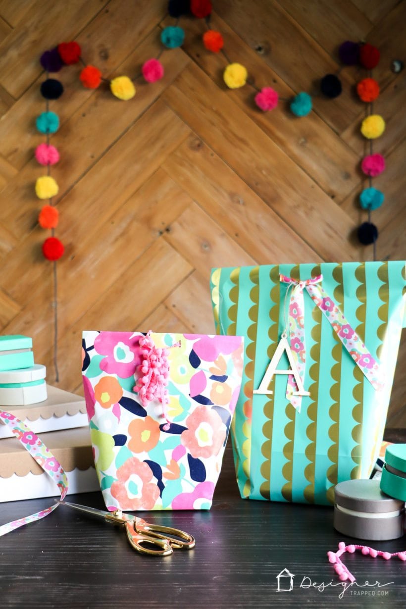 DIY paper gift bag