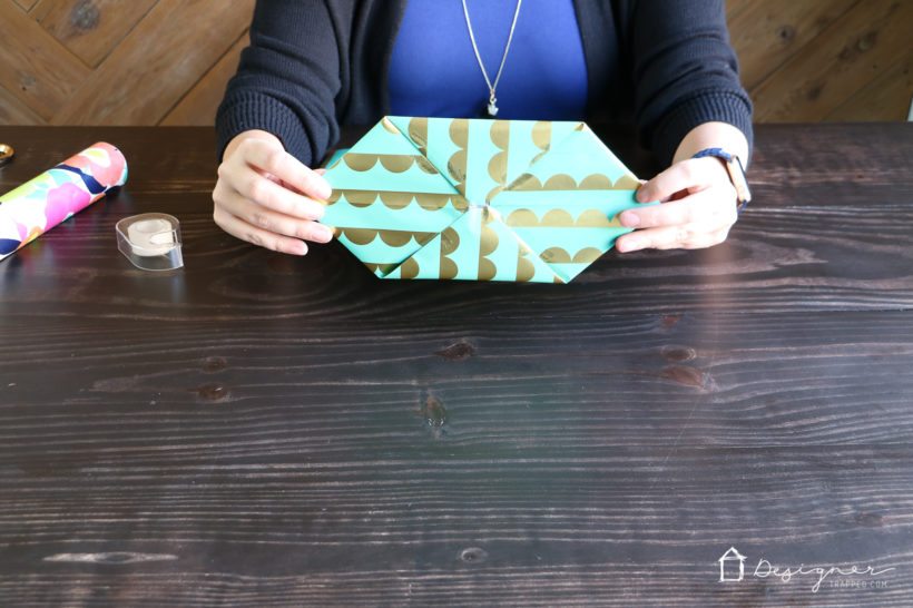 How To Make A Gift Bag From Wrapping Paper Designertrapped Com