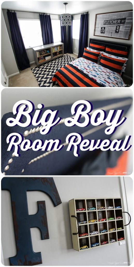WHAT A FABULOUS BOY'S ROOM! Check out this full boy's room reveal by Designer Trapped in a Lawyer's Body.