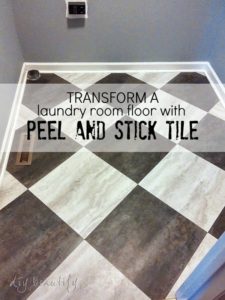 This budget-friendly flooring option can transform your space quickly and easily! Check out the full tutorial at DIY beautify!