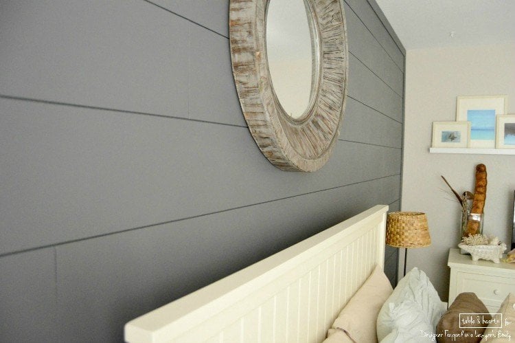 How to Plank a Wall with Wood Paneling - The DIY Dreamer