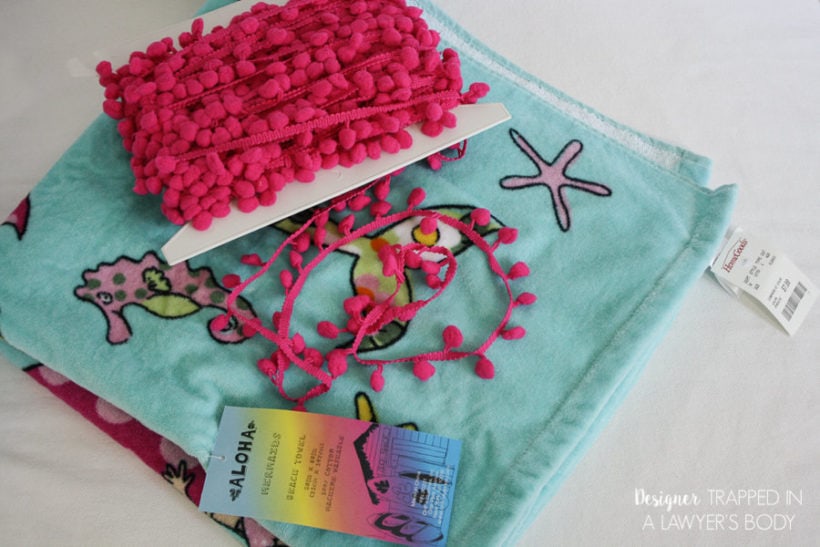 DIY Bathing Suit Cover Up From a Beach Towel