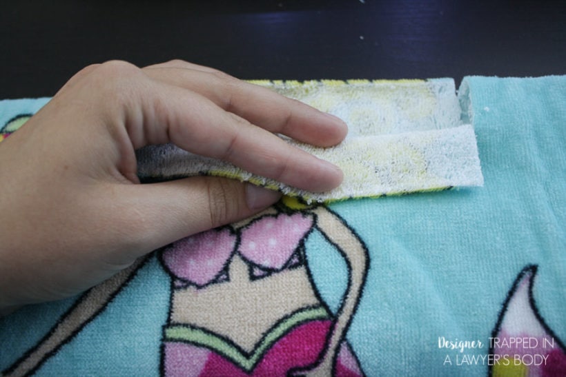 DIY Bathing Suit Cover Up From a Beach Towel