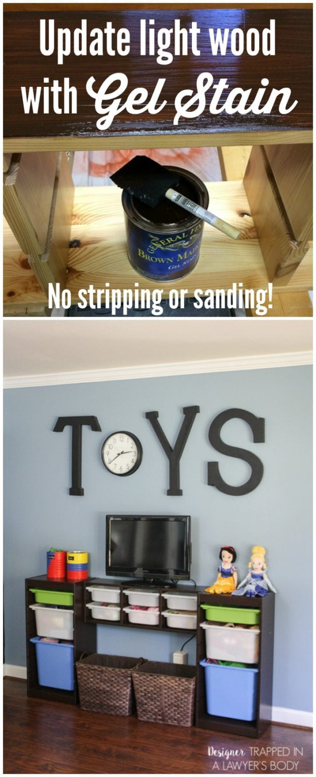 How To Use Gel Stain To Update Cabinets Designertrapped Com