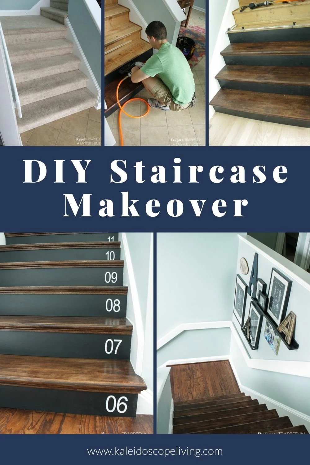 From Carpet to DIY Hardwood Stairs: Step-by-Step Tutorial
