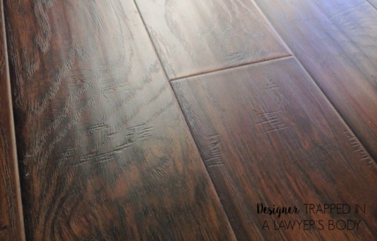 Why We Chose Laminate Flooring for our Home | Designertrapped.com