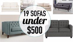 Amazing sofa deals are out there! These affordable sofas are super stylish at great prices.