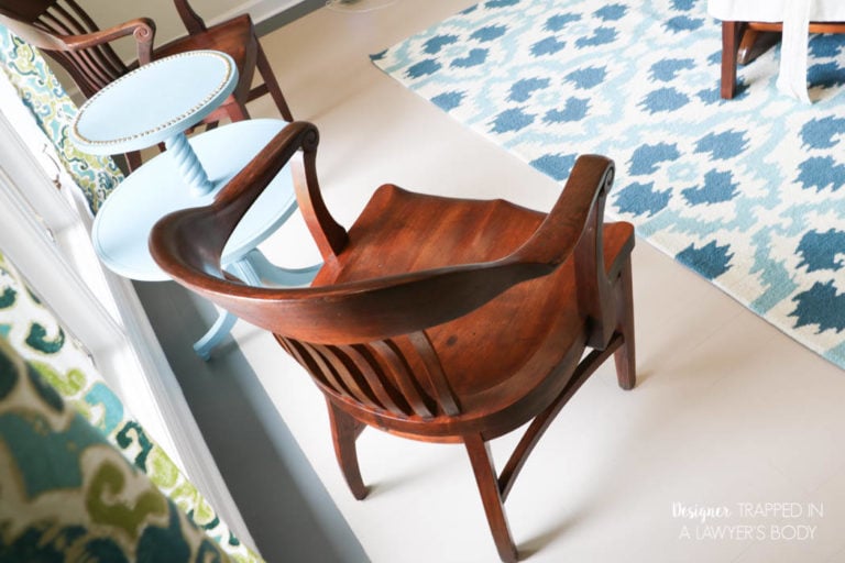How to Refinish Wood Chairs the Easy Way!