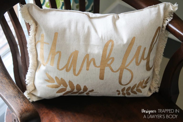 How to Make a Pillow from a Placemat