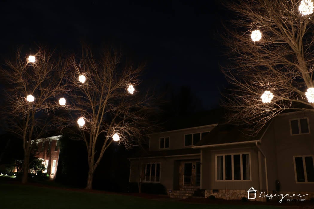 How to Make Lighted Christmas Balls Kaleidoscope Living