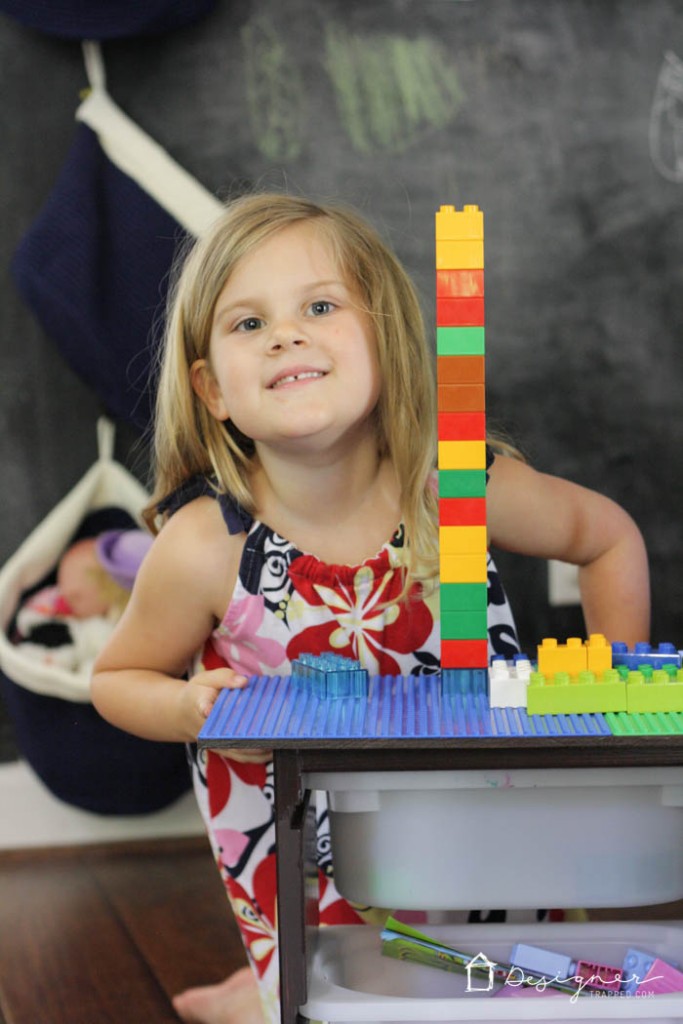 Easy DIY LEGO Table Hack - Simply Every