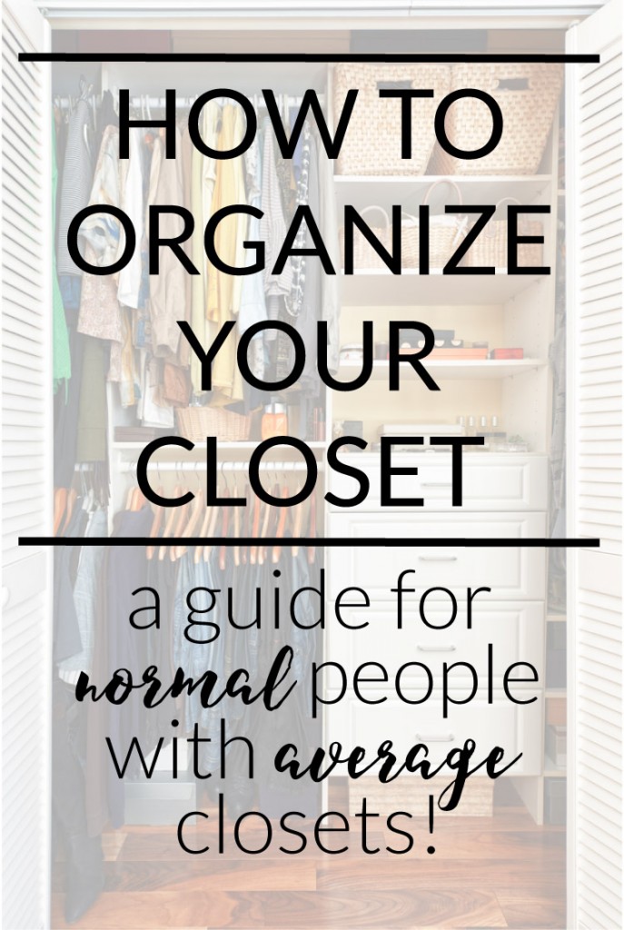 WOW! Come learn how to organize your closet in 2 hours or less with these simple and practical tips! You don't need a fancy closet system to do this!