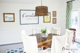 How to Make a DIY Picture Frame from Upcyled Wood! | Designertrapped.com