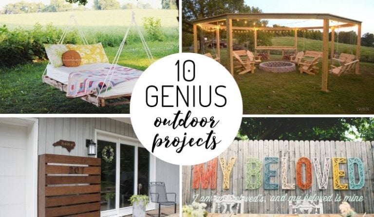 10 Genius DIY Outdoor Projects