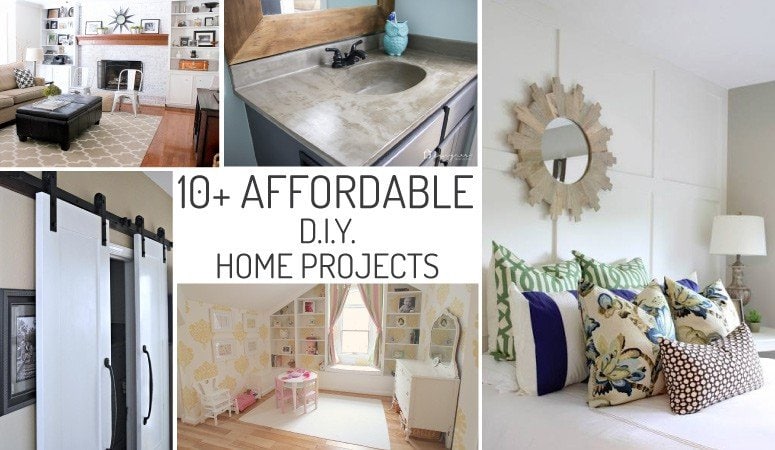 I'm on such a tight budget for fixing up my first house. So glad I found this list of DIY home improvement ideas. Absolutely amazing, especially the first one!