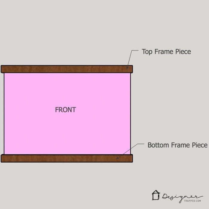 So smart and easy! I never would have figured out how to make picture frames for large prints this way. Can't wait to try it!