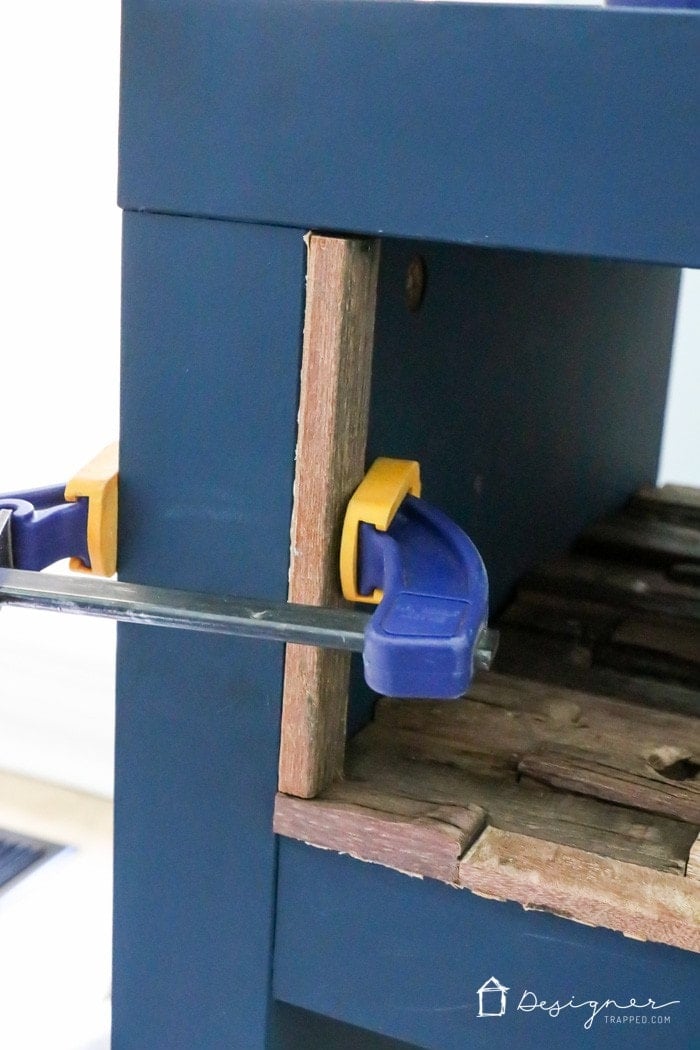 OMG, this is hands down the best Ikea Lack hack I have seen! I assumed it would be hard to get all those pieces of wood attached to the inside but this method looks SO EASY. Totally doing this the next time I can get to Ikea!