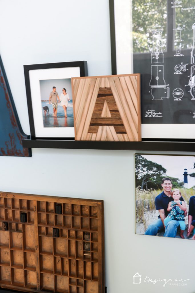 YES! I love letter decor and all things typography and this DIY letter decor projects is one of my absolute favorites. It was made using an old pallet and wood from an old playground set. Upcycling at its best :)