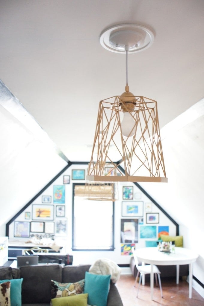 10 Affordable Creative DIY Light Fixtures ...