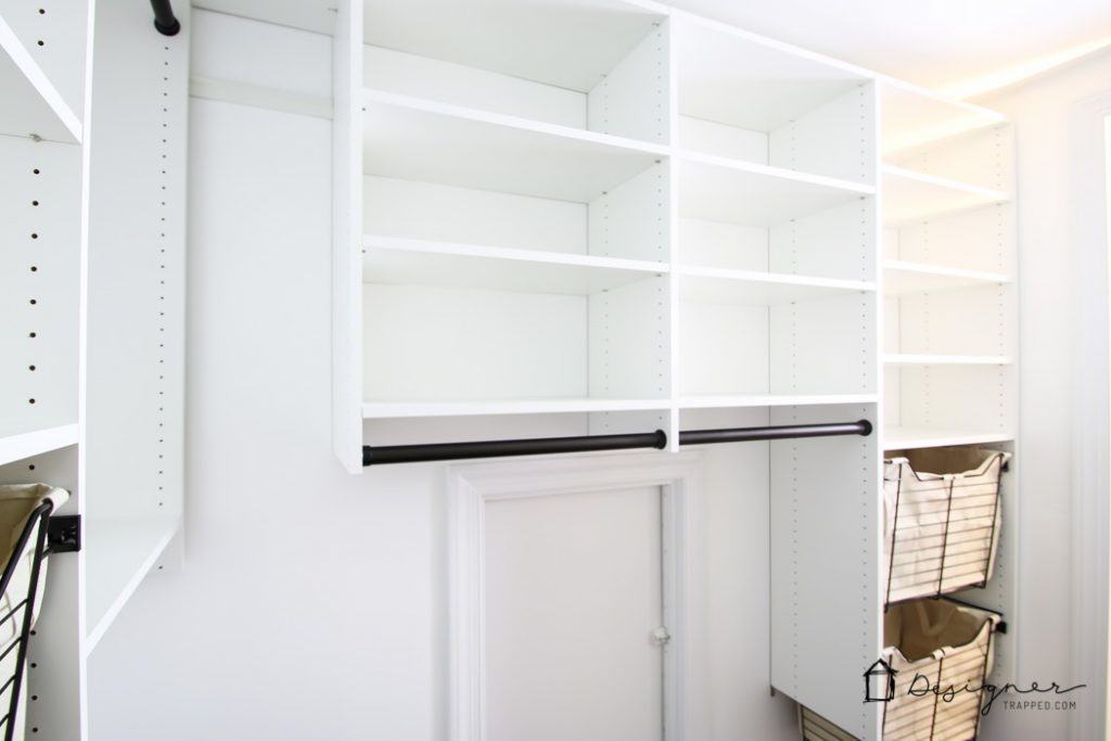 WOW! This DIY closet system reveal is seriously amazing. It's beautiful and seems easy to install and affordable. Now I just need to convince the hubby :) 