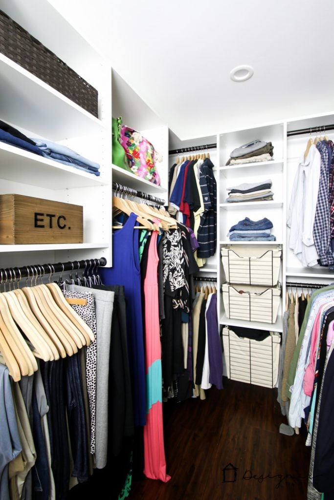 DIY Closet System REVEAL ~ I'm in love! | Designertrapped.com