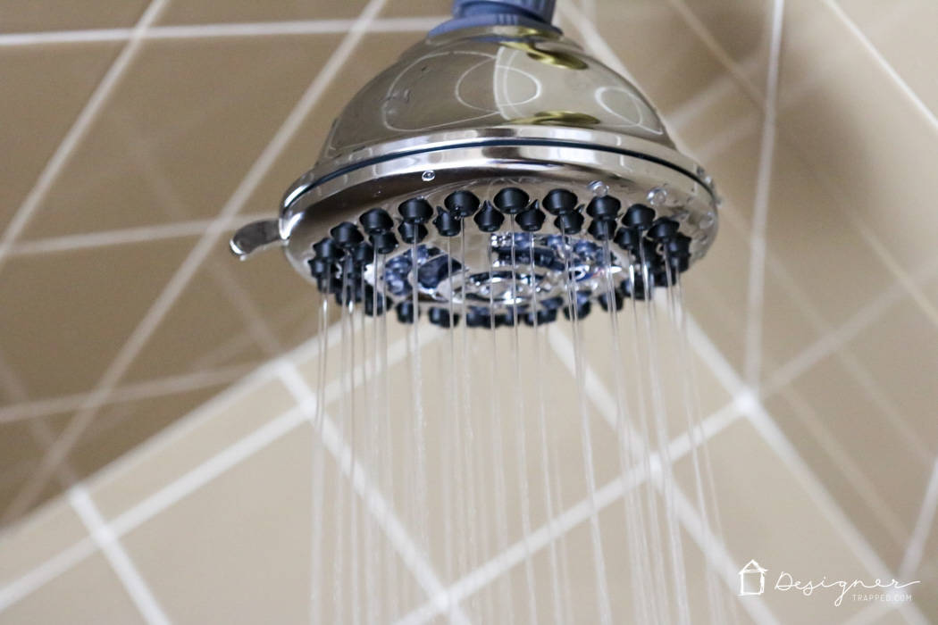 Check out my full review of the Waterpik Torrent PowerSpray shower head and see it in action. #Waterpik #ad